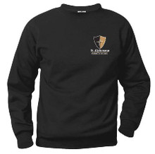Crew Neck Sweatshirt with Logo (1023)